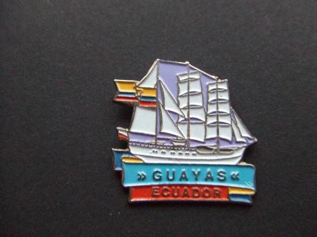 Guayas Ecuador zeilschip driemaster
